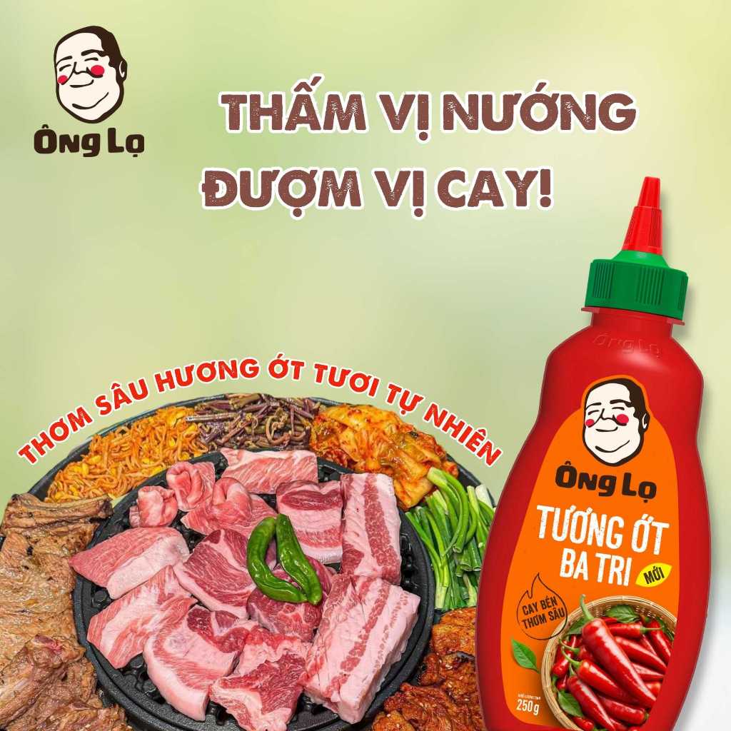 Tương Ớt Ba Tri Ông Lọ Chai 250G - Hành Trình Đặc Sản