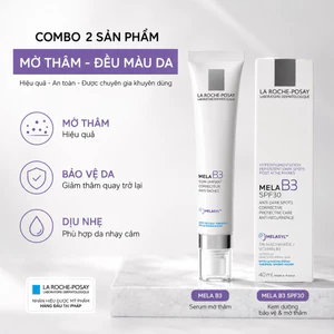 Combo 2 Tuýp La Roche-Posay Mela B3 SPF30 40ml Chính Hãng Pháp