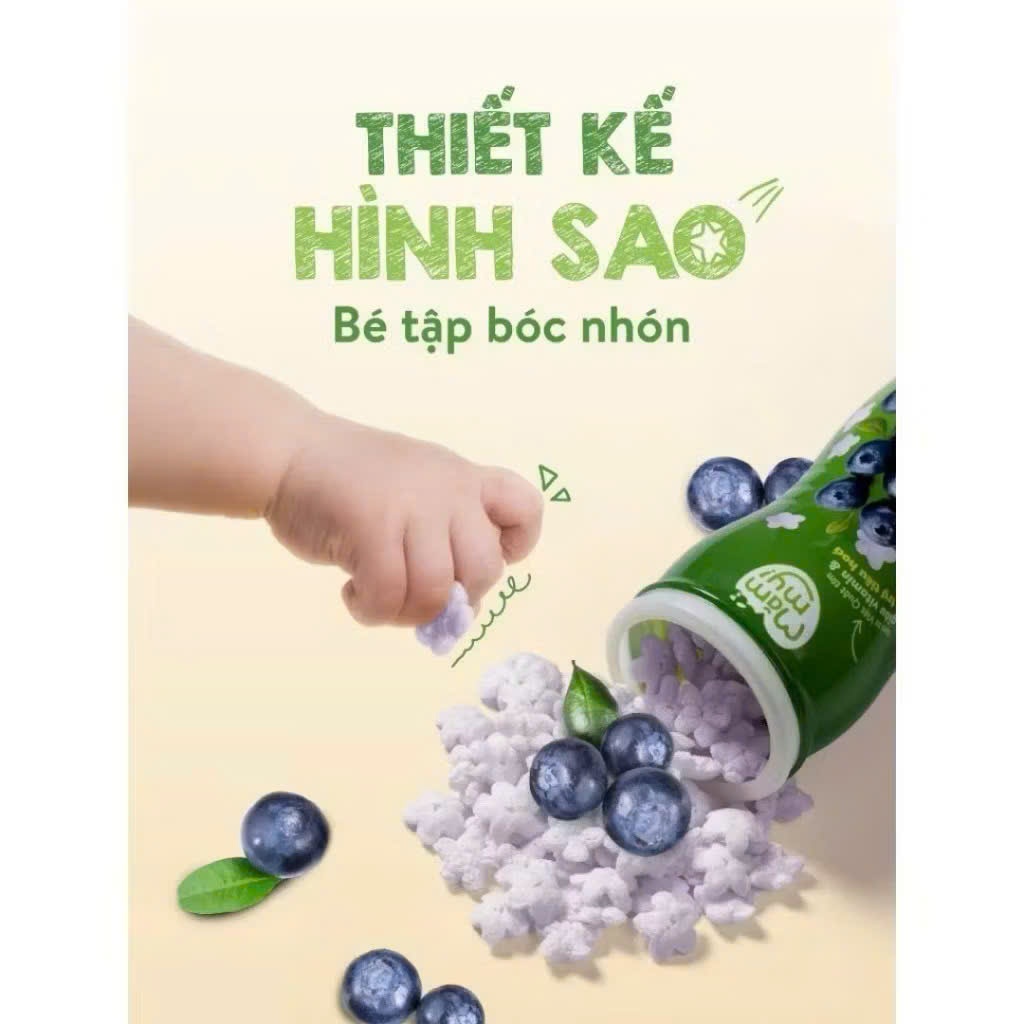 Bánh Ăn Dặm Hũ Mămmy Vị Trái Cây Và Rau Củ Hỗ Trợ Tiêu Hóa Cho Bé Từ 6M+.