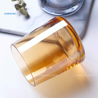 SET 6 Ly Thủy Tinh CHIVAS Dáng Trụ Miệng Tròn Cao Cấp | Ly Thủy Tinh Đẹp Chuyên Dụng Cho Quán Bar