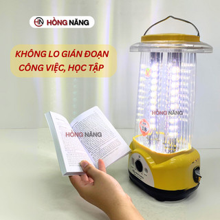Đèn sạc tích điện đa năng Honjianda HJD-322 LED, thời gian chiếu sáng lên đến 30H, Tích Hợp Cổng Sạc USB