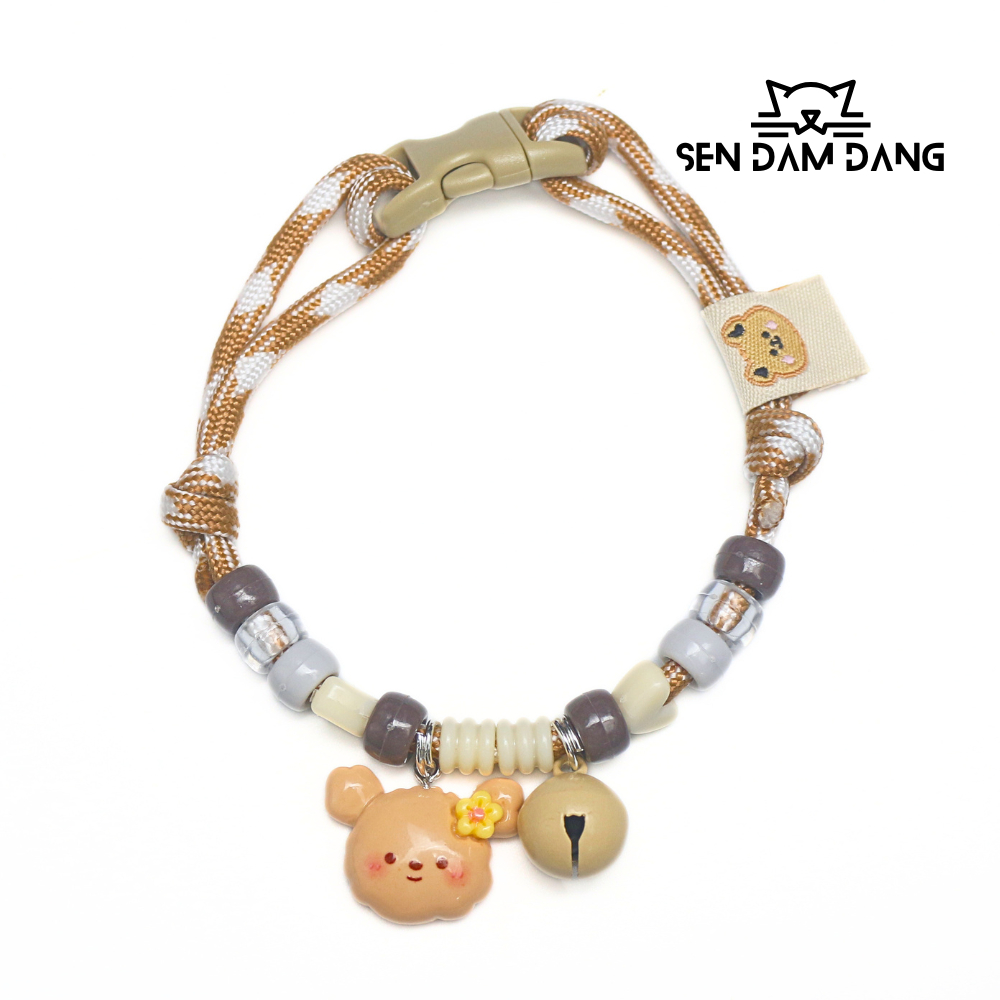 Vòng Cổ Dây Dù Cho Cún Mèo Size 20-28cm (2-4kg)