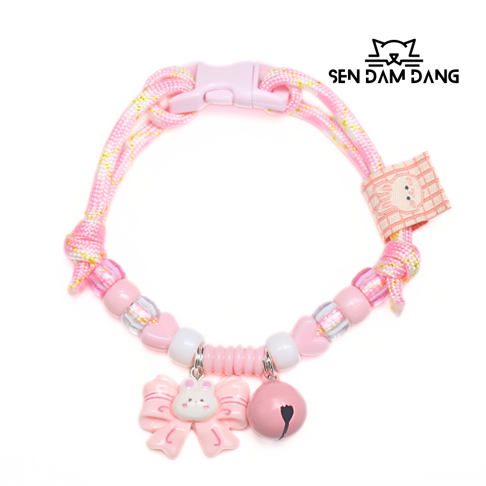 Vòng Cổ Dây Dù Cho Cún Mèo Size 20-28cm (2-4kg)
