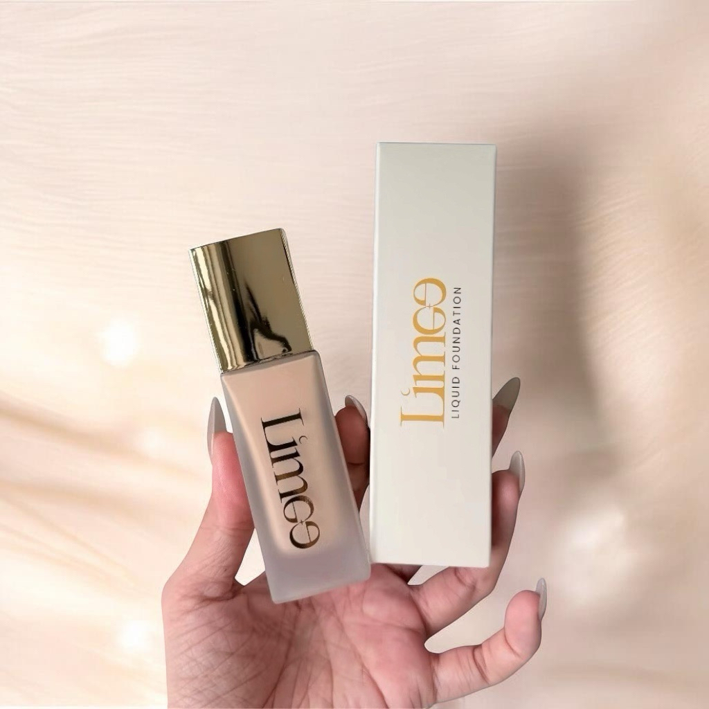Kem Nền LIMAE Liquid Foundation Light SPF40 PA++ Che Phủ Tự Nhiên Kiềm Dầu Lâu Trôi 30ml