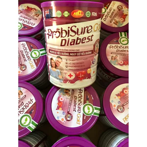 DIABEST Sản phẩm dinh dưỡng dùng cho người tiểu đường, Ổn định đường huyết, hỗ trợ tim mạch. Lon 900g
