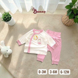 (Mua 2 tặng 1)Bộ quần áo sơ sinh hè mát lịm cho bé 3-10kg