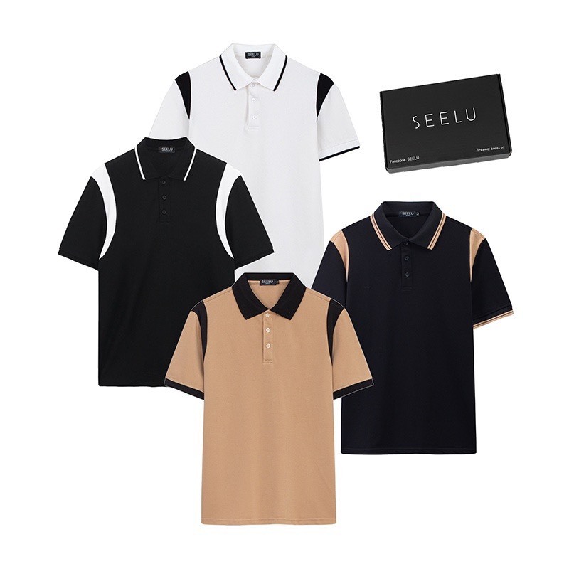 [Hàng tặng không bán] Áo Nam Cổ Polo Local Brand Unim Store Vải Cá Sấu CVC Thoáng Mát Thông Hơi