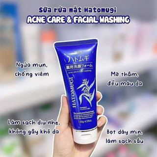 Sữa rửa mặt gạo Ý Dĩ Hatomugi Nhật thực sự phê luôn 😍