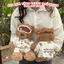 Set Quà Tặng Gấu Teddy Ngủ Ngon 35cm Kèm Hộp Quà – Có Thêu Chữ Theo Yêu Cầu Siêu Dễ Thương