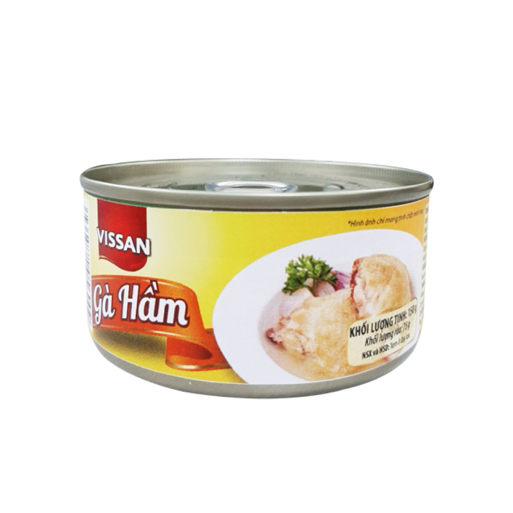 Vissan Combo 10 hộp Gà Hầm Vissan 150g Chính Hãng Date 2029