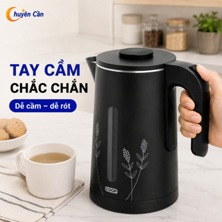 Bình Đun Siêu Tốc Inox 2 Bình Đun Siêu Tốc Inox 2 Lớp Co.op Select 1.8L - Giữ Nhiệt Tốt, Tự Ngắt An Toàn, Đun Nước Nhanh