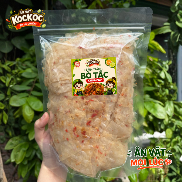 (Best Seller) COMBO 1KG BÁNH TRÁNG BÒ TẮC CHUA CAY Ăn Vặt Koc Koc, Siêu Bò Khô, Chua Cay Mặn Ngọt Đậm Đà Cực Cuốn