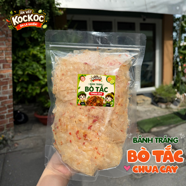 (Best Seller) COMBO 1KG BÁNH TRÁNG BÒ TẮC CHUA CAY Ăn Vặt Koc Koc, Siêu Bò Khô, Chua Cay Mặn Ngọt Đậm Đà Cực Cuốn