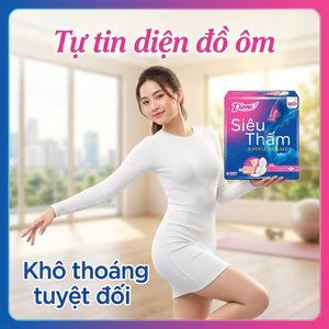 BVS DIANA SIÊU THẤM SUPER ULTRA THIN (MỎNG 0.1CM) – KHÔ THOÁNG TUYỆT ĐỐI, TỰ TIN DIỆN ĐỒ ÔM