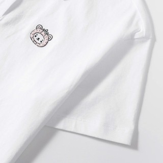 Áo Thun Có Cổ Bé Gái GPS26S002R | Wookids | Áo Polo Trẻ Em 6-14 Tuổi | 100% Cotton Mềm Mại, Thoáng Mát