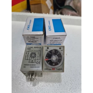 Rơ le thời gian, Relay timer, Rơle hẹn trễ CKC AH3-3 220VAC 6S 10S 30S 60S 6M 10M 30M 60M
