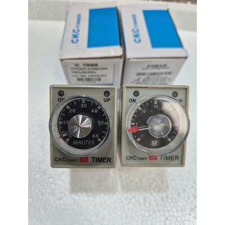 (Freeship) Rơ le thời gian, Relay timer, Rơle hẹn trễ CKC AH3-3 220VAC 6S 10S 30S 60S 6M 10M 30M 60M