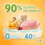 Thức ăn hạt cho mèo con CHURRO C90 PETQ (1kg) - Hạt Kitten Grain Free 90% Đạm, rỗng lòng dễ nhai
