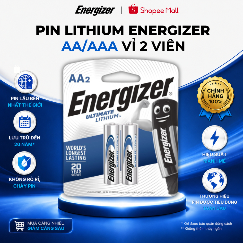Pin AAA Energizer giá tốt Tháng 8, 2026 | Mua ngay | Shopee Việt Nam