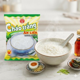 Cháo Trắng Bích Chi gói 100g Tiện Dụng Cho Gia Đình - thùng 30 gói