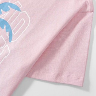 Áo Thun Không Cổ Bé Gái ETS26S017R | Wookids | Áo Thun Trẻ Em 9-14 Tuổi | 100% Cotton Mềm Mại, Thoáng Mát