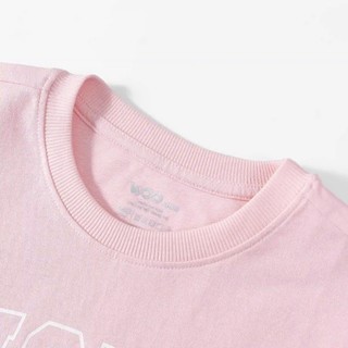 Áo Thun Không Cổ Bé Gái ETS26S017R | Wookids | Áo Thun Trẻ Em 9-14 Tuổi | 100% Cotton Mềm Mại, Thoáng Mát