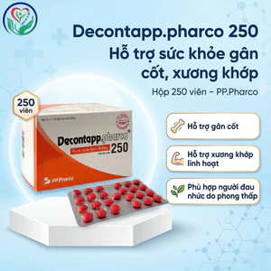 Decontapp.pharco 250 viên hỗ trợ sức khỏe gân cốt, xương khớp, đau nhức do phong thấp