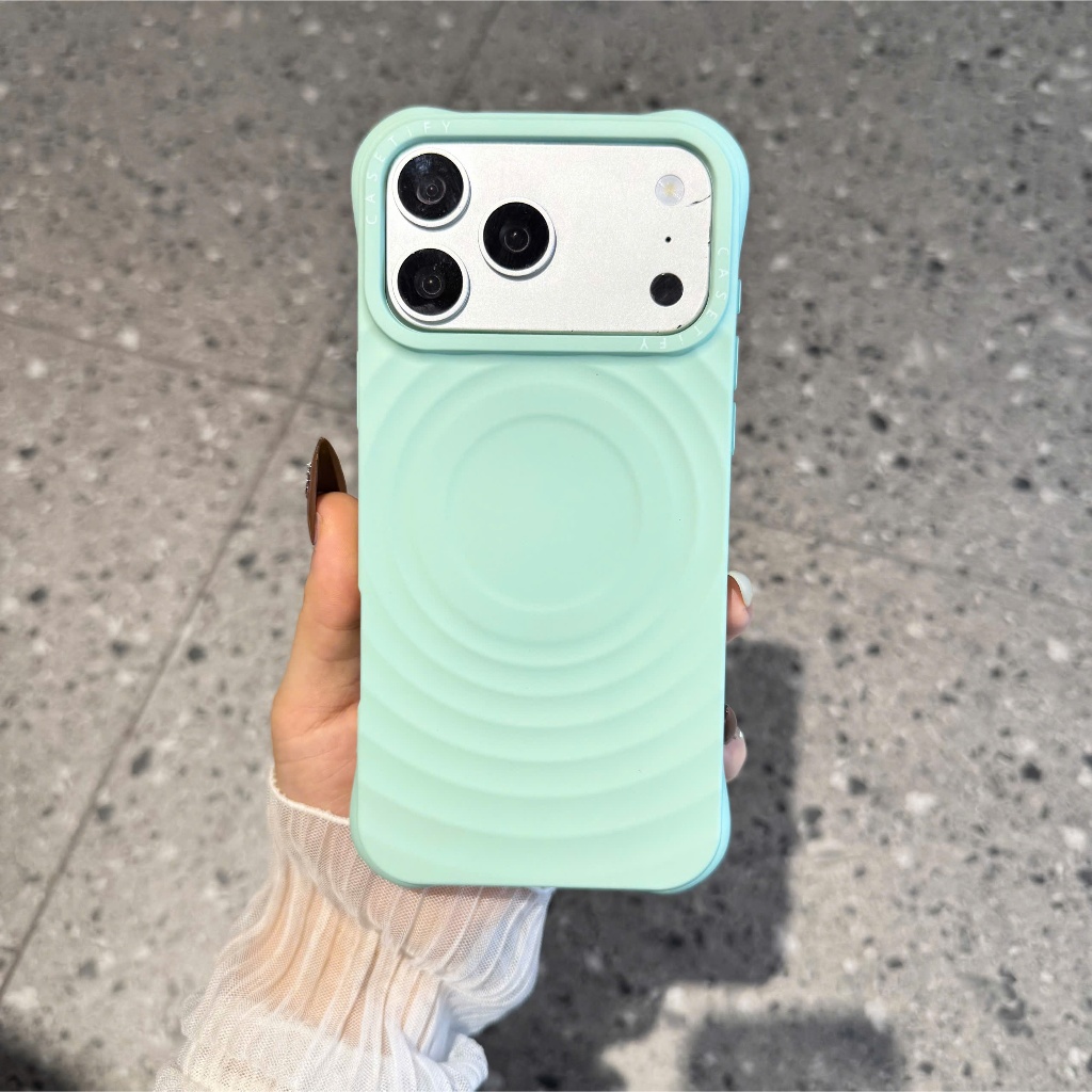 [ LINK 3- MÀU HOT]Ốp Lưng iPhone Trơn Sóng Tròn Cao Cấp – Chống Trượt, Chống Sốc | Nắng Case