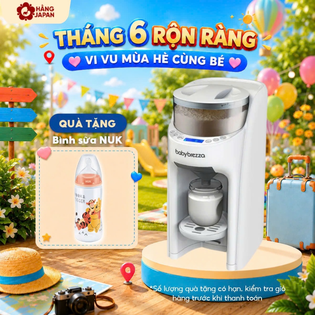 Máy pha sữa Baby Brezza Formula Pro Advanced cho bé hàng Mỹ - BH chính hãng hỗ trợ kĩ thuật trọn đời