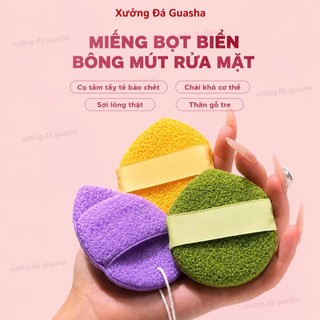 Bông Mút Rửa Mặt Làm Sạch Da Chuyên Sâu Chuẩn Spa Giảm Bít Tắc Lỗ Chân Lông Sạch Mặt Nạ Bùn - Bông Mút Rửa Mặt Loại 1
