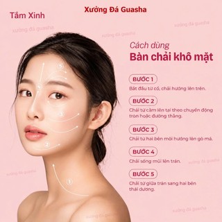 Bàn Chải Khô Dành Cho Mặt Phiên Bản Nâng Cấp Lông Cừu Siêu Mềm Phù Hợp Cho Cả Da Nhạy Cảm Tẩy Da Chết Nhẹ Nhàng Sạch Sâu