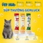 Súp Thưởng GemLuck, Shizuka 15g Cho Mèo Cải Thiện Tiêu Hóa Tăng Cường Miễn Dịch