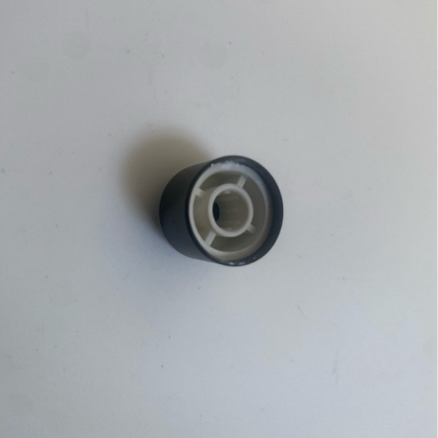 Núm vặn chiết áp nhôm phay đen cao cấp - Đường kính 16mm, chiều cao 13mm, dùng cho Amply/Loa/Thiết bị âm thanh