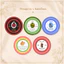 Set 20 Stickers - Combo 5 mẫu Thiên Thần, Bọ Rùa, Chim Én, Sóc Thần, Thánh Agustino