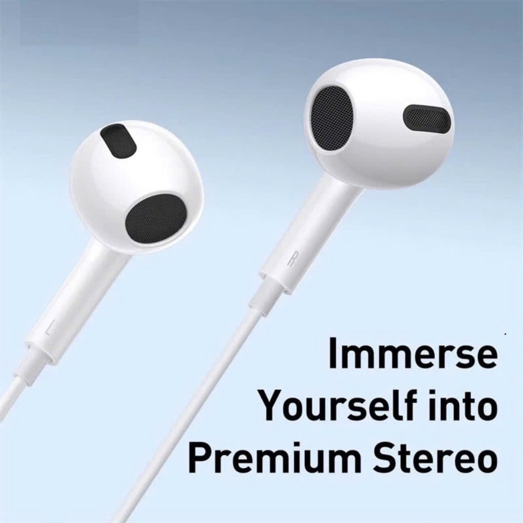Tai nghe có dây chính hãng Hoco có micro nói đàm thoại dùng cho phone xiaomi oppo samsung jack cắm type c 3.5mm ...