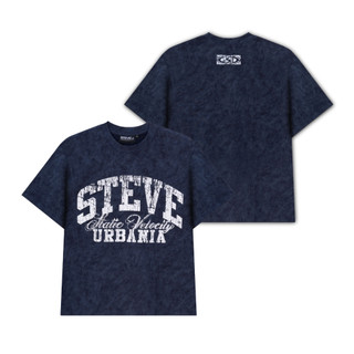 Áo Thun Local Brand STEVE URBANIA fom Boxy, áo phông chất liệu Cotton, Áo thun unisex vải Wash đã qua xử lý hottrend