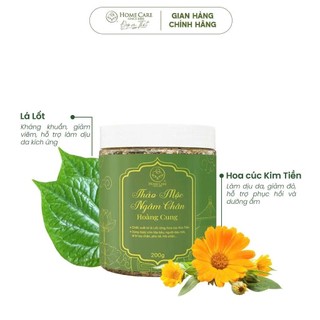 MUỐI SỦI BỌT Ngâm Chân Hỗ Trợ Giảm Nhức Mỏi, Thư Giãn, Hỗ Trợ Ngủ Ngon Chính Hãng Home Care 200g
