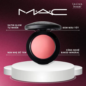 Phấn Má Hồng Nhũ Khoáng MAC Mineralize Blush – Hiệu Ứng Satin Shimmer Giúp Da Căng Bóng, Ửng Hồng Tự Nhiên