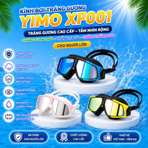 Kính bơi thời trang YIMO XF001 cao cấp, bền đẹp, chống lóa và chống nước tốt, có cả phiên bản thường và tráng gương