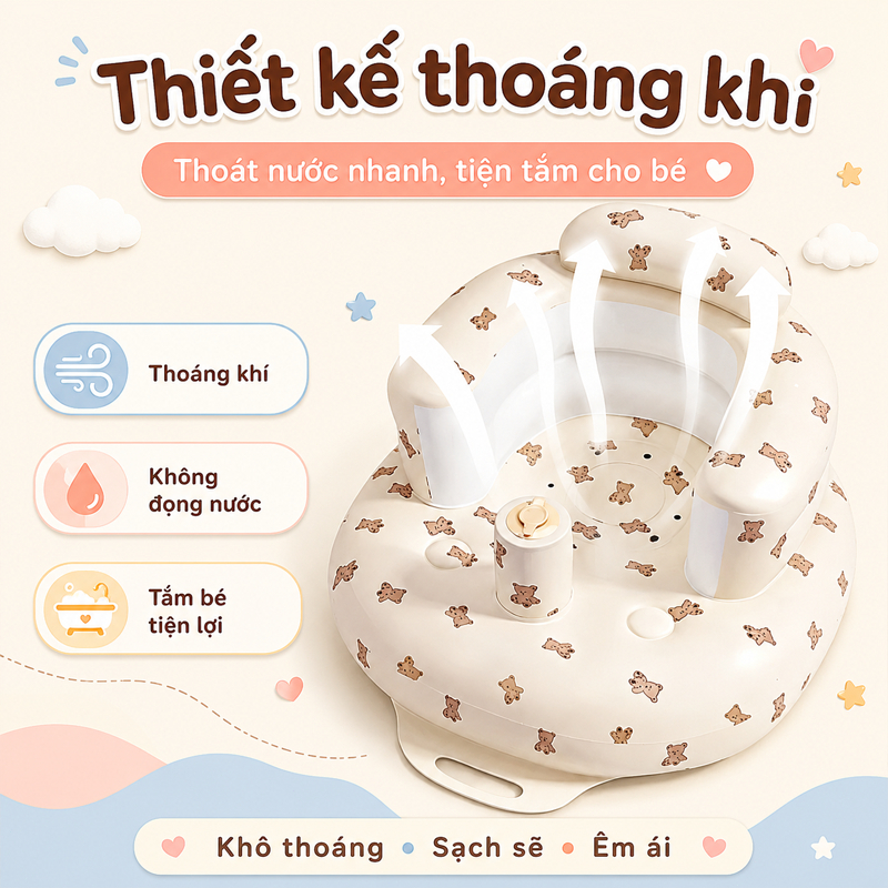 ghế tập ngồi cho bé,Máy bơm tự động,Dễ dàng mang theo,Tự Động Chống trơn,Lưu trữ có thể gập lại