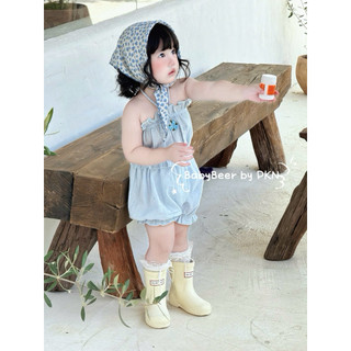 {Độc quyền_BabyBeer} Set áo yếm + quần bí cho bé/ tạp dề rời