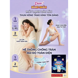 BĂNG QUẦN CAO CẤP DIANA COOL FRESH BEAUTY HIP – MÁT LẠNH DÀI LÂU, THON GỌN TÔN DÁNG