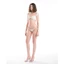2Soonsumff Set bikini hai mảnh họa tiết chấm bi buộc dây sexy, bộ đồ bơi gợi cảm đi biển cho nữ