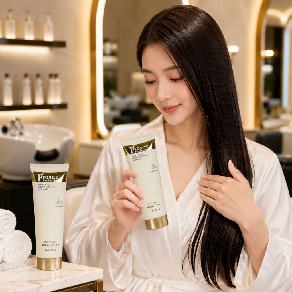 Hấp Tóc Prosee Profession Amino Honey Sakura 230ml PT1/PT2/PT3 | Dưỡng Tóc Mềm Mượt, Bổ Sung Độ Ẩm