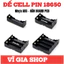 Đế Khay Pin 18650 Chân Hàn Board Mạch PCB Loại 1 Cell / 2 Cell / 3 Cell / 4 Cell Nhựa ABS - Vĩ Gia