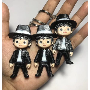 Móc khoá Michael Jackson | Móc khoá In 3D