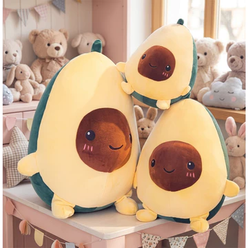 quả bơ bông gấu bông bơ bồng bềnh G25B42 gấu bông cute gấu bông dễ thương 25cm