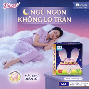 🌙 BĂNG QUẦN DIANA COMFY NIGHT SM/ML 5 - NGỦ NGON KHÔNG LO TRÀN, CÂN MỌI TƯ THẾ! 🌙