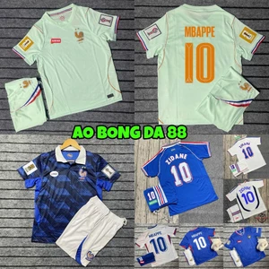 Bộ Quần Áo Bóng Đá ĐT Pháp WC 2026 - Chuẩn Mẫu Thi Đấu - Vải Polyester Gai Thái Cao Cấp