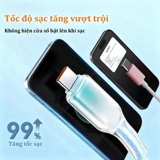 Dây cáp sạc nhanh bọc dù Type-C to L dùng cho điện thoại ip dài 2m/1m 15 14 13 12 11 Pro Max OPPO Samsung xiaomi